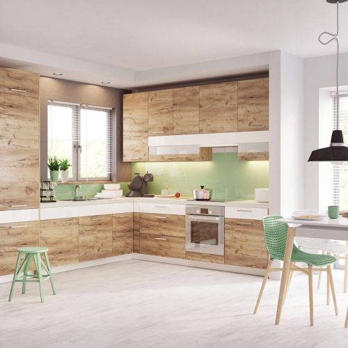 Ściana nad blatem w kuchni - 5 pomysłów na aranżację