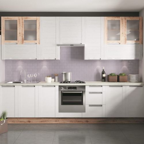 Aby kuchnia wyglądała zjawiskowo warto sięgnąć po sprawdzone sposoby dekoracji ściany nad blatem.