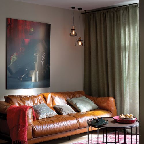 Ściany pomalowano wysokiej jakości ekologicznymi farbami włoskiej marki San Marco.