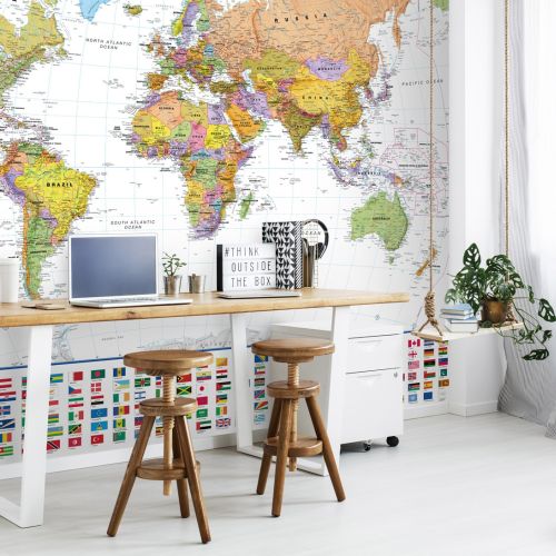 tapeta w pokoju młodzieżowym