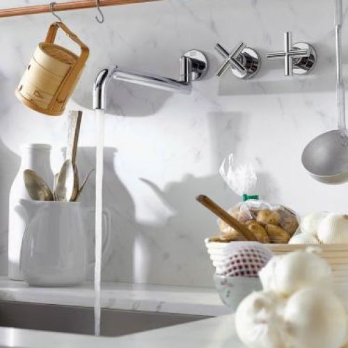 Ścienna armatura Tara – 3500 zł. Dornbracht