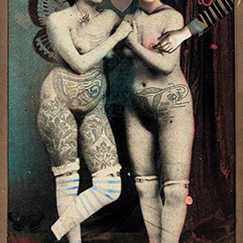 Sex to zdrowie , 2010 r. Kolaże z przeszłości Kai Renkas