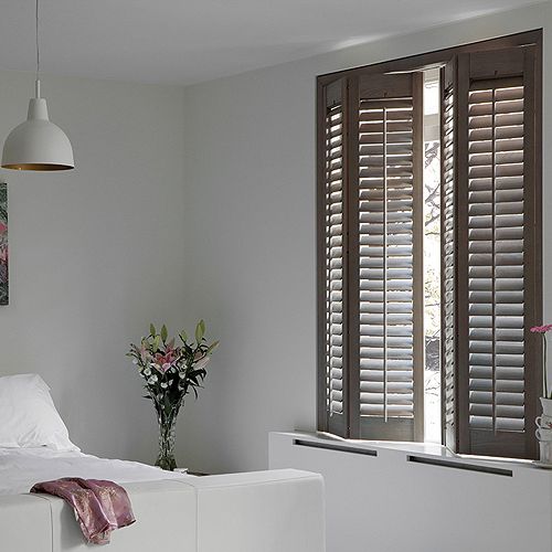 Shuttersy Primewood z litego drewna, od 2100 zł/m, Jasno Shutters