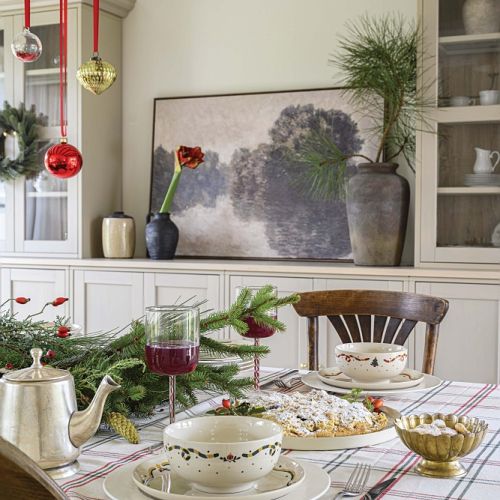 jadalnia w stylu skandynawskim i angielskim