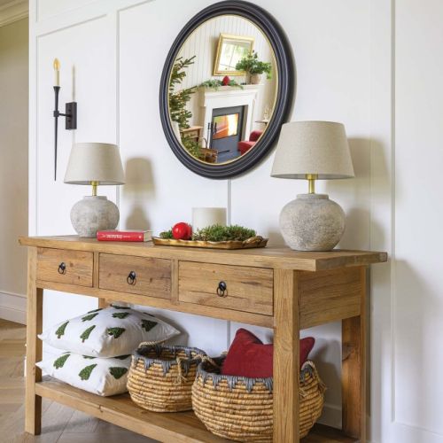 salon w stylu skandynawskim i angielskim