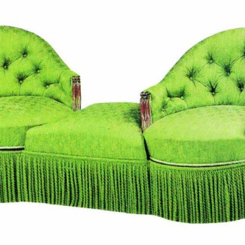 Sofa, okres wiktoriański. Rekamiera i spółka