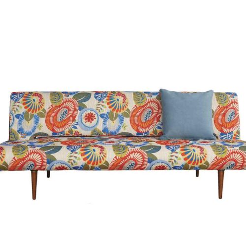 kolorowa sofa do salonu