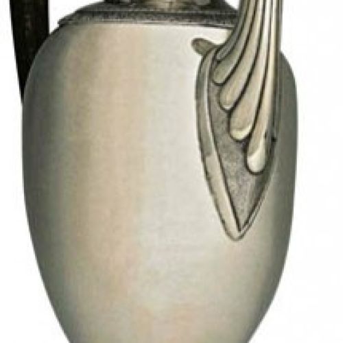 Srebrna kawiarka w stylu empire, Włochy, XIX w., fot. FORUM