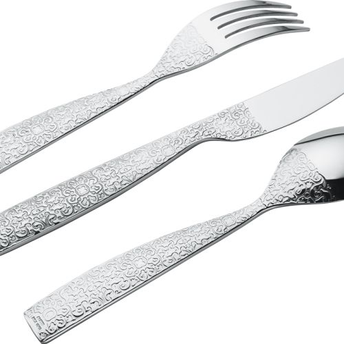 ozdobny zestaw sztućców