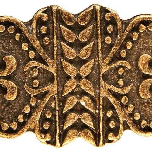 Średniowieczny guzik mosiężny, fot. Shutterstock.com