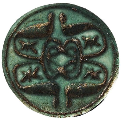 Starożytny guzik, VII-IV w. p.n.e., Egipt, Museum of Fine Art, Boston, fot. East News