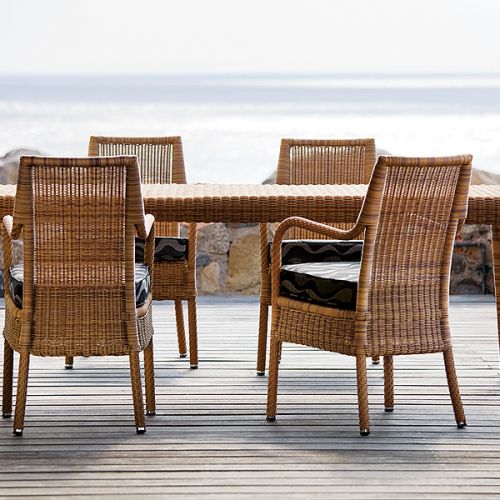 Stolik z kolekcji Green i fotele Camp, Patt Mebel