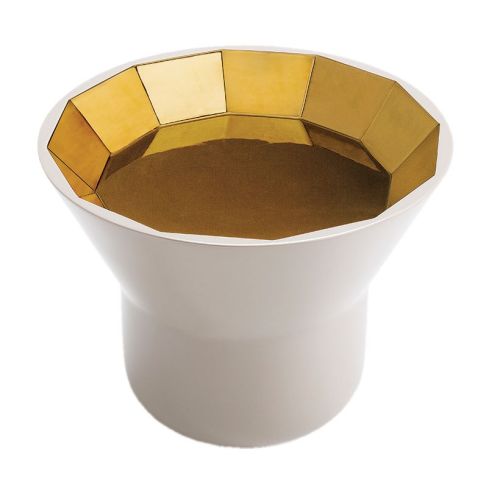 JOYA, stolik w złotej koronie, ceramika, BOSA, e-interium.pl