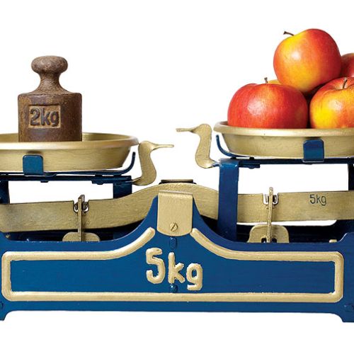 Stołowa, system beranger. Wagi kiedyś i dziś