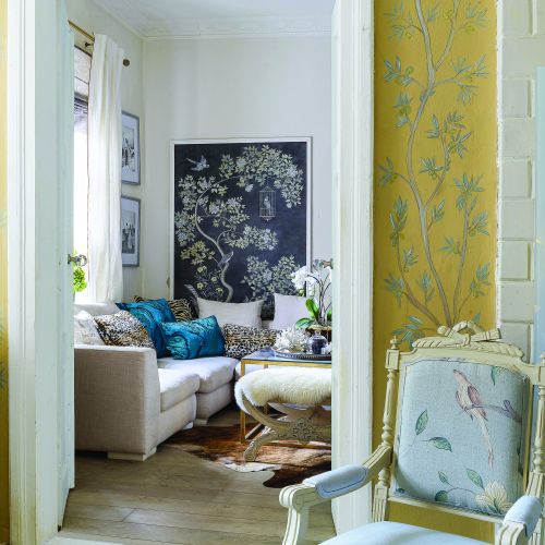 Styl eklektyczny w domu na Mazowszu