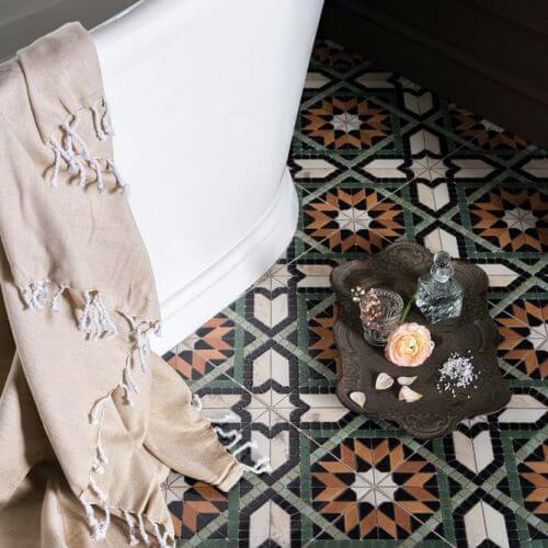 aranżacja łazienki styl loftowy