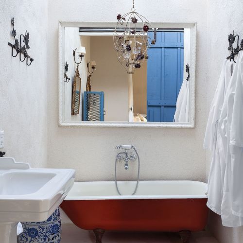 łazienka w domu pod miastem