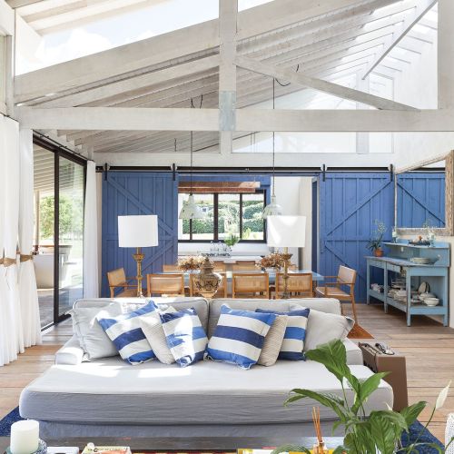 wakacyjny klimat w domu pod miastem