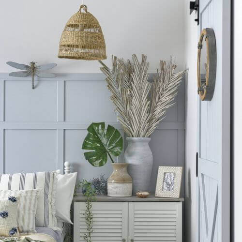 styl hamptons sypialnia inspiracje