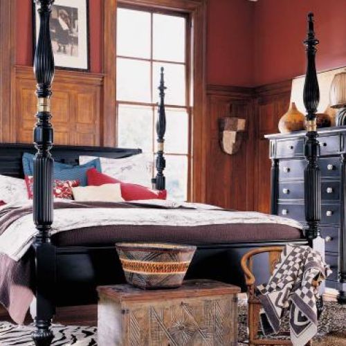 Style można łączyć pod warunkiem, że zrobimy to umiejętnie. W tej sypialni łóżko z mauretańskimi