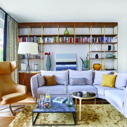 Ten stylowy i nowoczesny dom dla musiał być nie tylko piękny, ale też przestronny