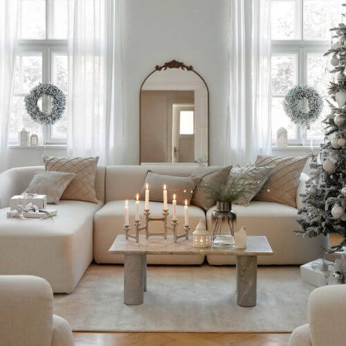 świąteczny salon