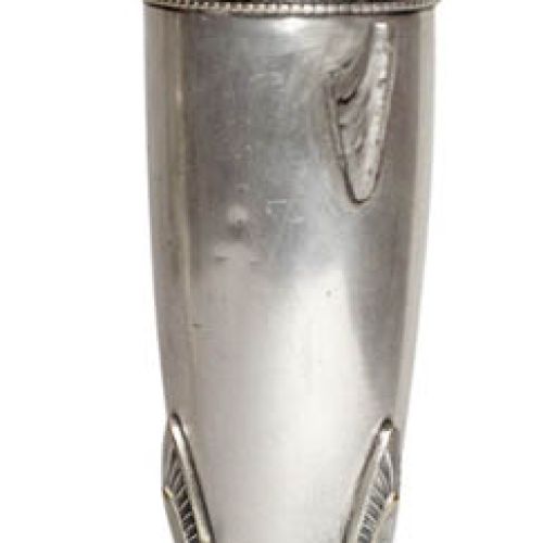 Świecznik, Handelsman, XX w. Platery – srebro dla wszystkich