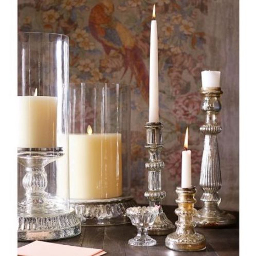 Świecznik Antique Mercury, Pottery Barn