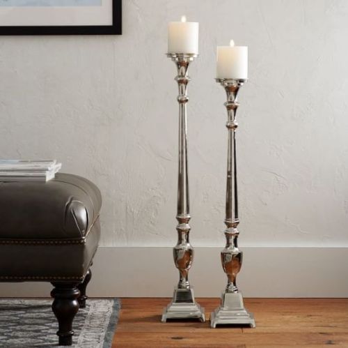 Świecznik Estate Silver, Pottery Barn