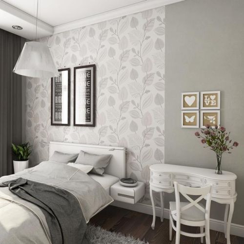 Fot. Shutterstock. Szara sypialnia - inspiracje, dodatki, aranżacje