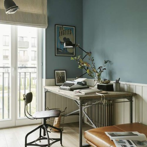 Do urządzania swojego mieszkania, Justyna Pawlak – producentka podeszła jak do realizacji filmu. Skrupulatnie szukała