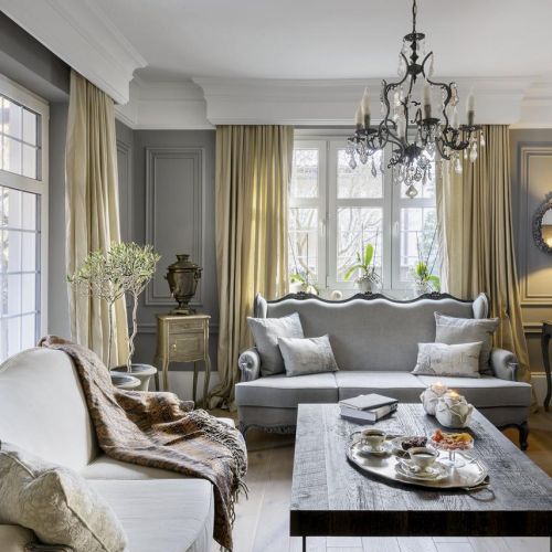 Szare wnętrza: dom z dobrą energią. Szare wnętrza: dom z dobrą energią