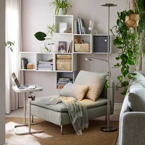 jak ożywić szary salon