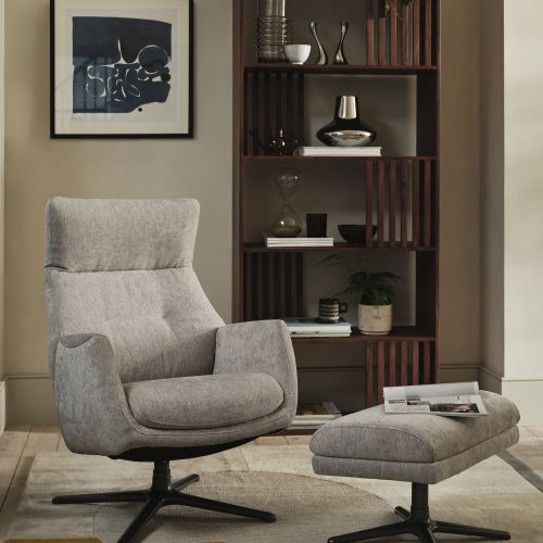 szary salon nowoczesny