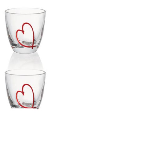 Szklanka Love. Za sześć sztuk zapłacimy 276 zł. MODERNFORM
