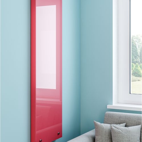 Szklany grzejnik dekoracyjny do pokoju i łazienki