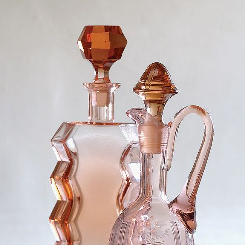 Szkło barwione i trawione. Do wódeczki