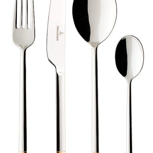 Sztućce z kolekcji Barok, za komplet dla 6 osób (24 sztuki) zapłacimy 380 zł, GERLACH