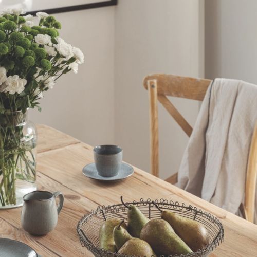 jadalnia w domu architektki wnętrz Mai Różańskiej