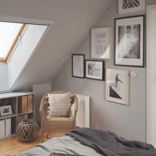 galeria zdjęć i ilustracji w sypialni