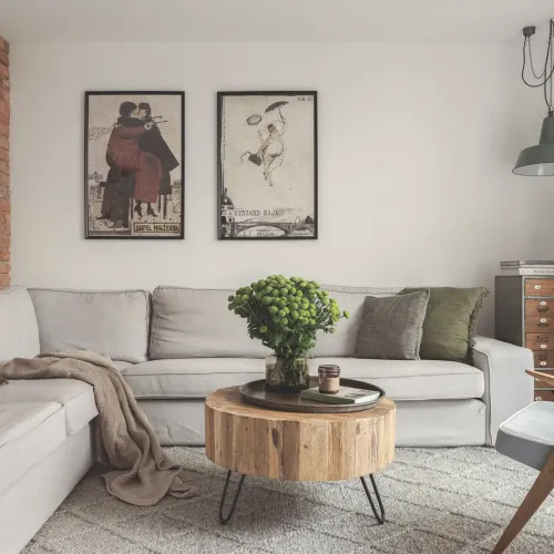 artystyczny dom architektki wnętrz Mai Różańskiej