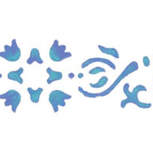 Tak wygląda gotowy wzór inspirowany portugalskimi azulejos.