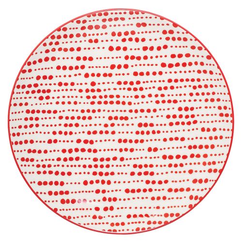 Dobre zestawienie: czerwień i biel we wnętrzu