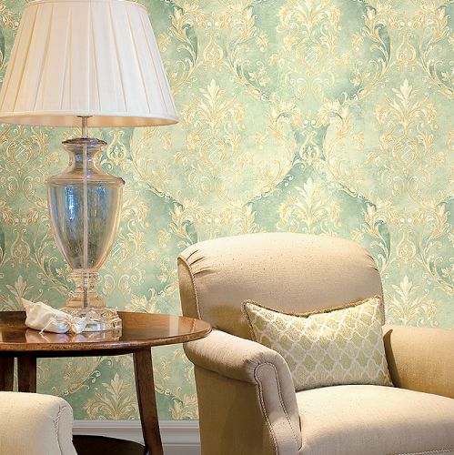 Tapeta Seabrook. Kolory zza oceanu na tapecie