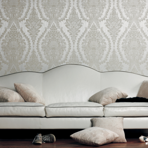 Tapety z jedwabiu, satyny i aksamitu