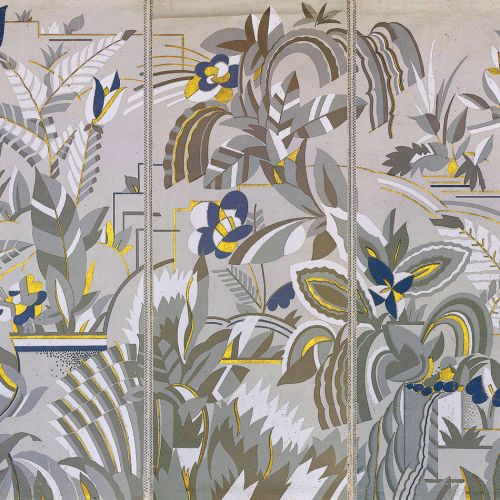 Tapeta z wzorem art deco, ok.1930 r.