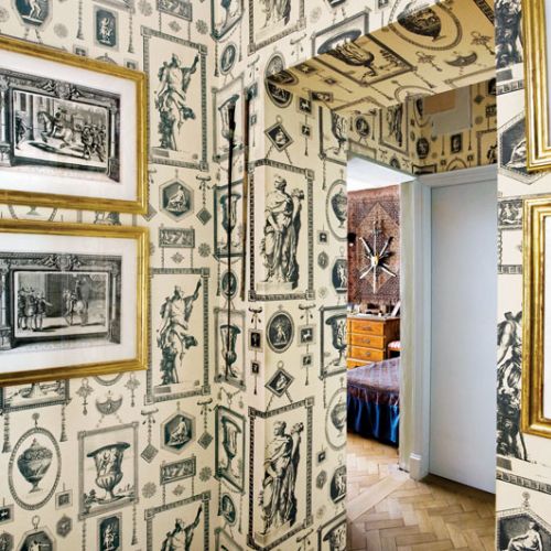 Tapeta z XVIII-wiecznymi grafikami – Outlaw Outlaw.