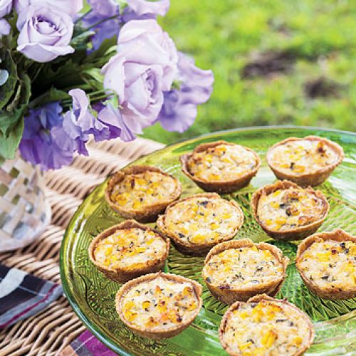 Tartaletki krabowe z kukurydzą. Letnie przysmaki