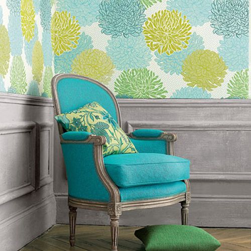 Tkanina na krześle to Cruz (502 zł/m). IMPRESJE HOME COLLECTION