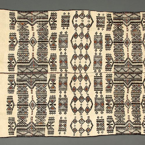 Tkanina z wielbłądziej wełny, Afryka Zachodnia